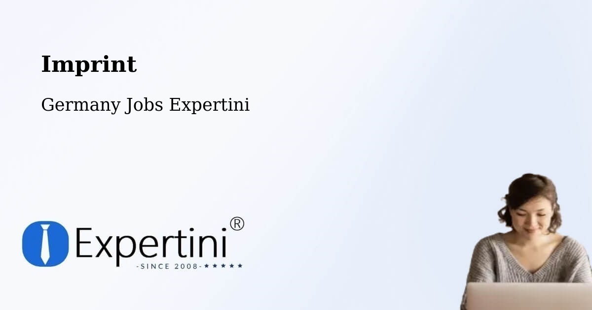 Imprint – Haltern Am See - Germany Jobs Expertini