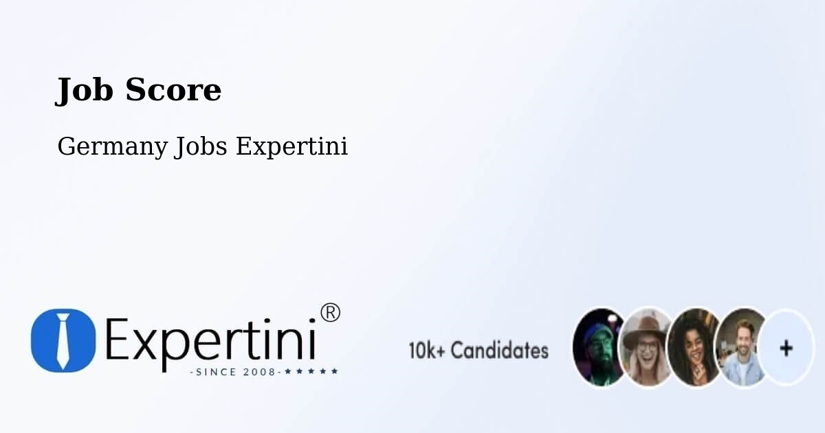 Job Score & Job Description Score Tool – Haltern Am See - Germany Jobs Expertini