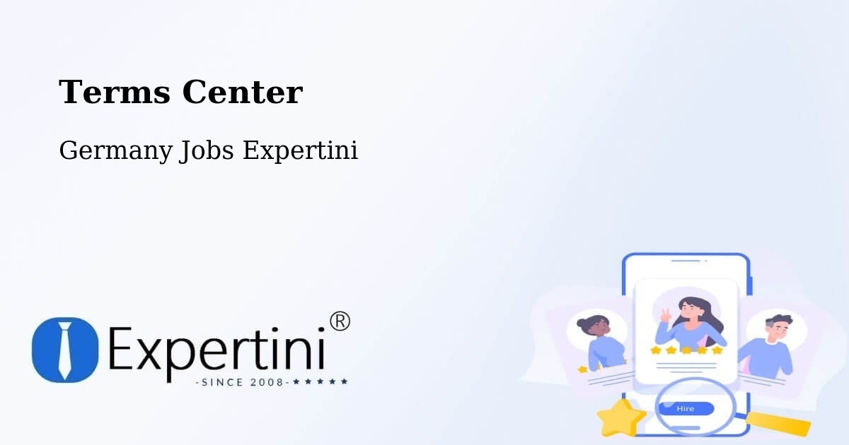 Terms of Service – Haltern Am See - Germany Jobs Expertini